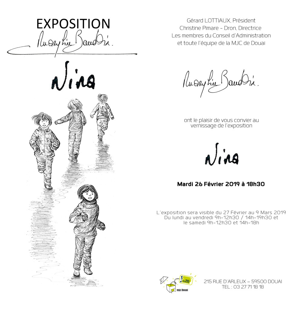 carton invitation Nina